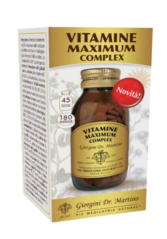 VITAMINE MAXIMUM COMPL 180PAST