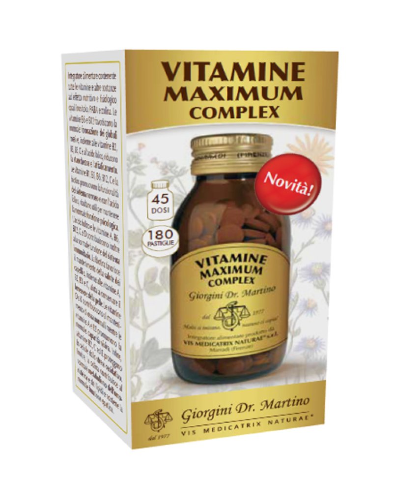 VITAMINE MAXIMUM COMPL 180PAST