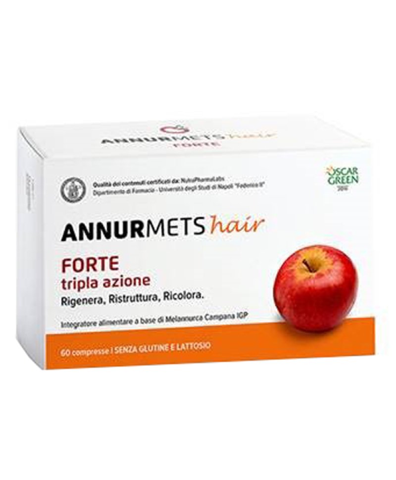 ANNURMETS HAIR FORTE TRI 60CPR