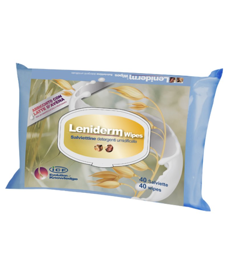 LENIDERM WIPES POCKET 40STRAPP