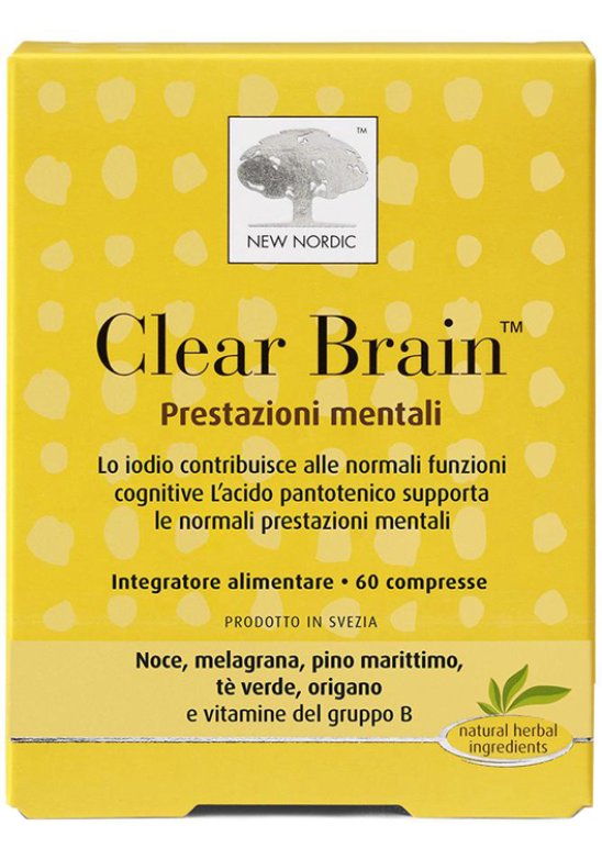 CLEAR BRAIN 60 Compresse