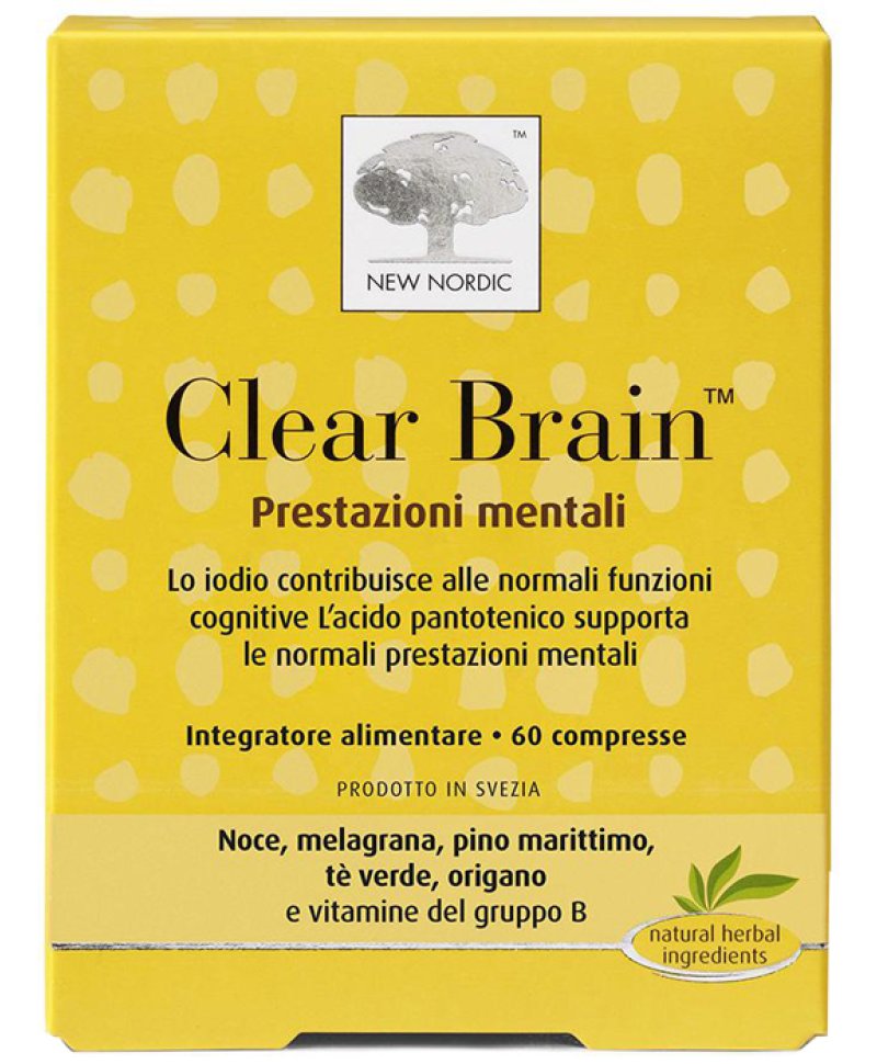 CLEAR BRAIN 60 Compresse