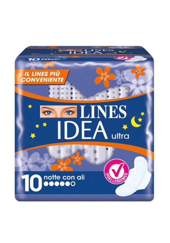 IDEA ULTRA NOTTE C/ALI 10PZ