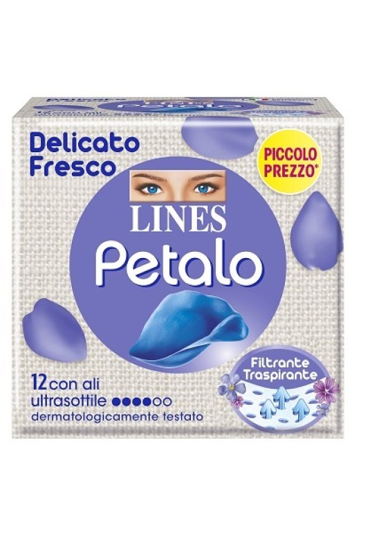 LINES PETALO BLU C/ALI 12PZ