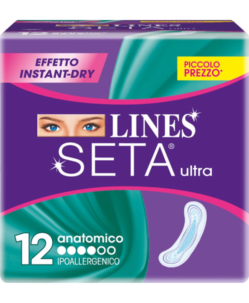 LINES SETA ULTRA ANATOMICO 12P