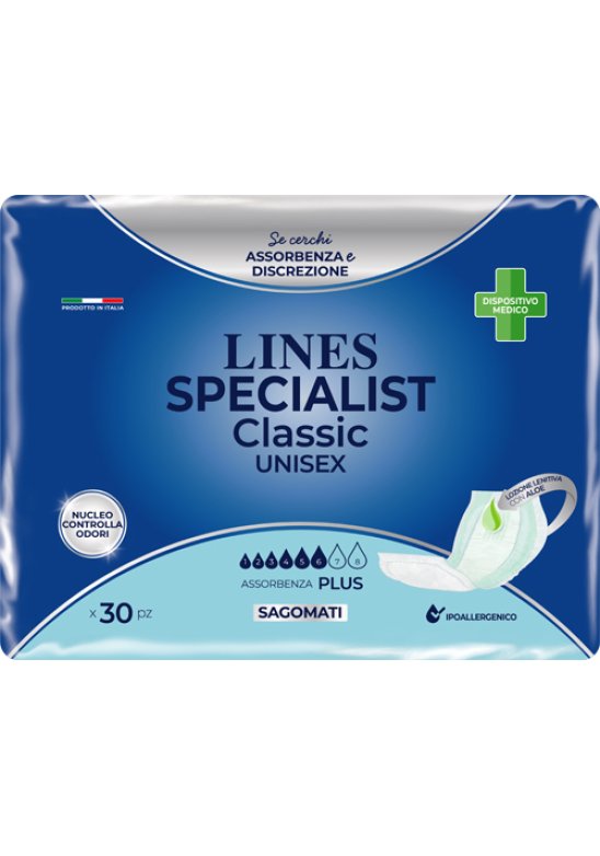 LINES CLAS SAGOMATO PLUS 30PZ