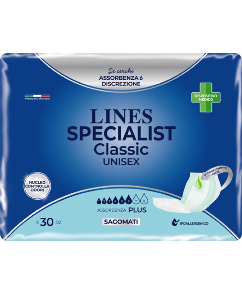 LINES CLAS SAGOMATO PLUS 30PZ