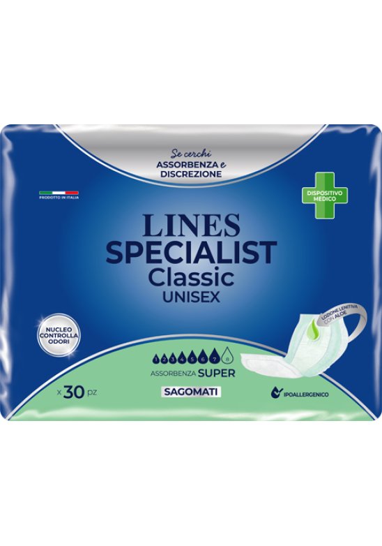 LINES CLAS SAGOMATO SUPER 30PZ