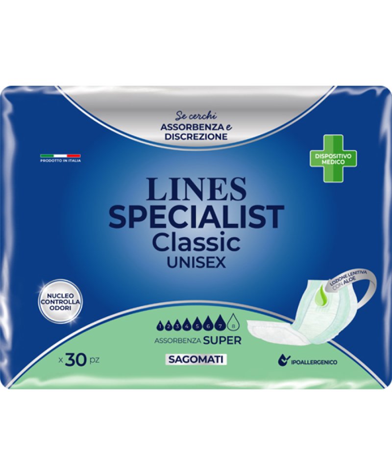 LINES CLAS SAGOMATO SUPER 30PZ