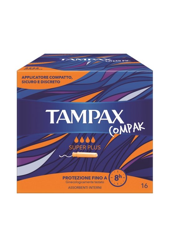 TAMPAX COMPAK SUPER PLUS 16PZ