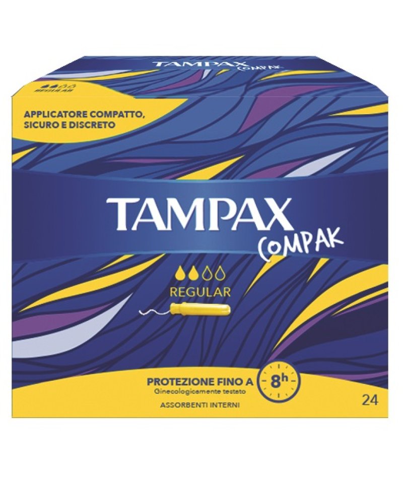 TAMPAX COMPAX REG 24PZ