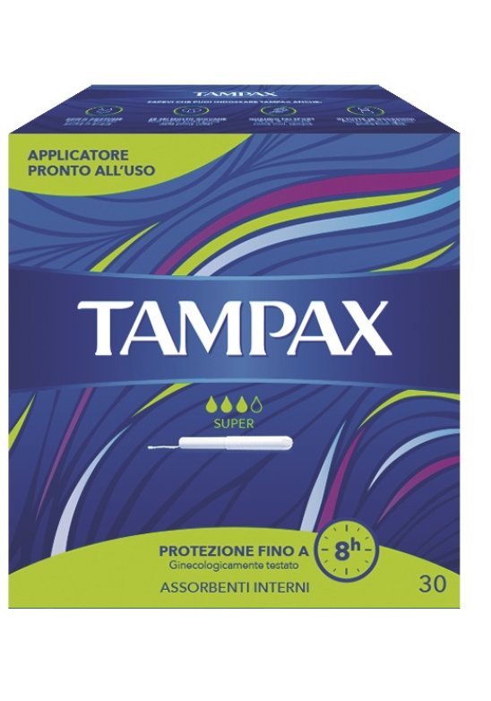 TAMPAX BLUE BOX SUPER 30PZ