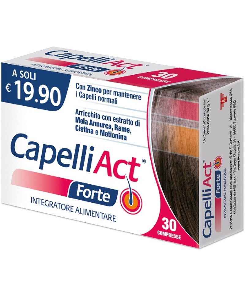 CAPELLI ACT FORTE 30 Compresse