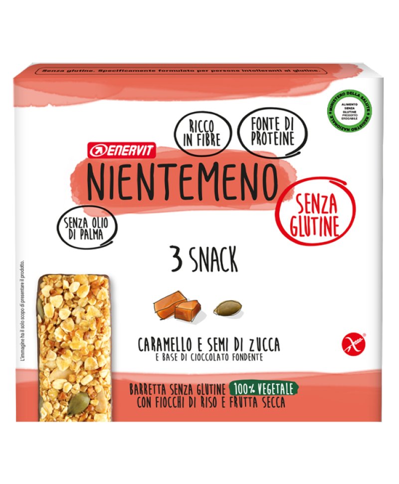 NIENTEMENO BAR CARAMEL/SEMI ZUCC