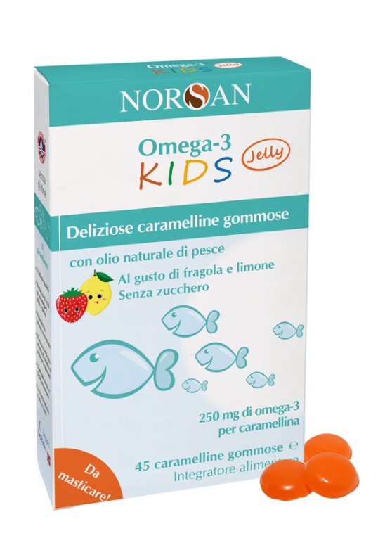 NORSAN OMEGA 3 KIDS CARAM GOMM S