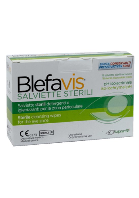 BLEFAVIS SALVIETTE STERILI18PZ