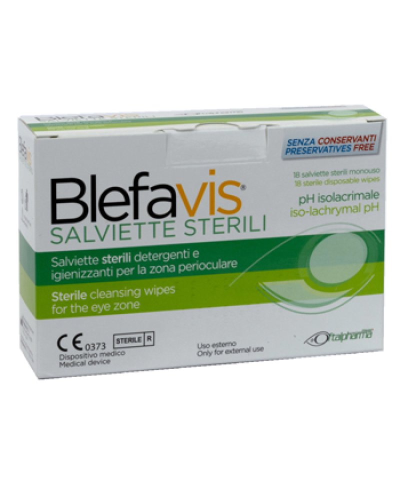 BLEFAVIS SALVIETTE STERILI18PZ