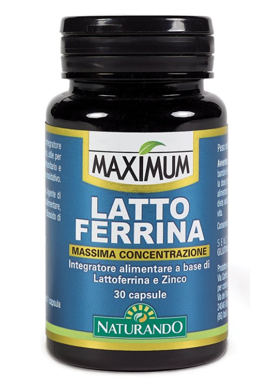 MAXIMUM LATTOFERRINA 30 Capsule