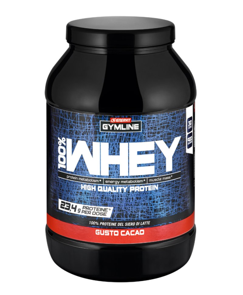 GYMLINE 100% WHEY C CACAO 900G