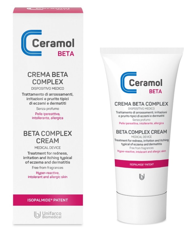 CERAMOL CREMA BETACOMPLEX 50 ML eczemi, dermatite e prurito