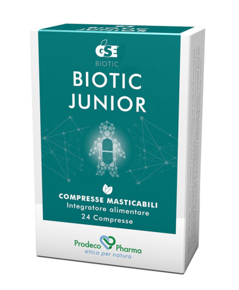 GSE BIOTIC JUNIOR 24 Compresse MASTIC