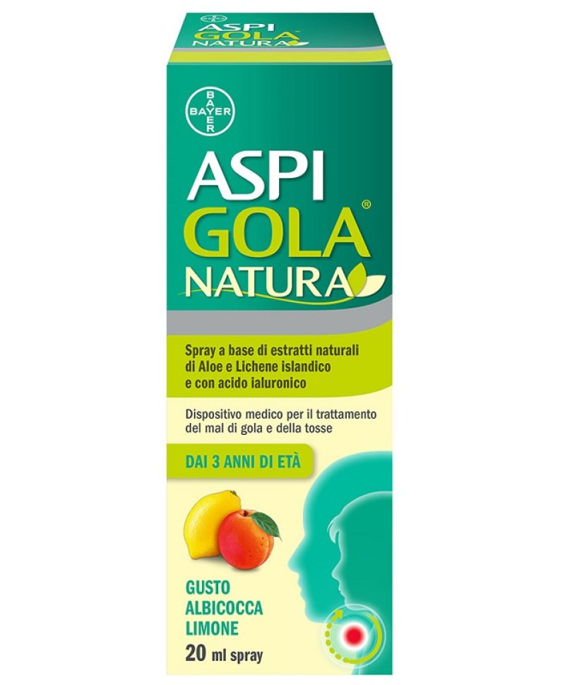 ASPI GOLA NATURA SPRAY ALB/LIM