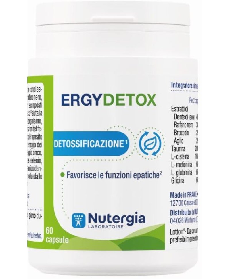 ERGYDETOX 60 Capsule (SOST BIOTAURI