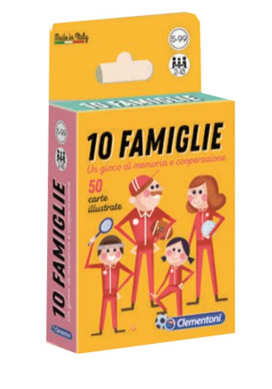 16172 CARTE 10 FAMIGLIE
