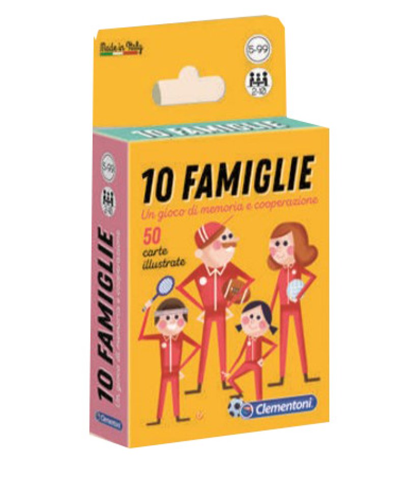 16172 CARTE 10 FAMIGLIE
