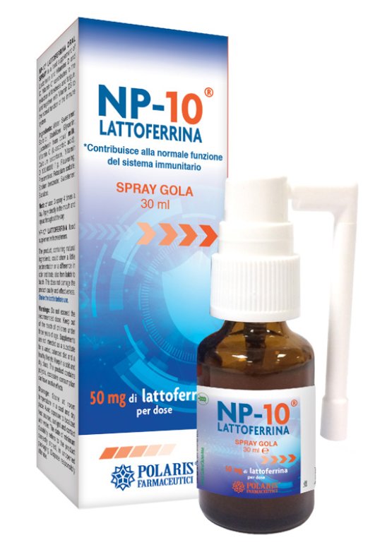 NP 10 LATTOFERRINA SPR GOLA 30ML NP 10 LATTOFERRINA SPR GOLA 30ML
