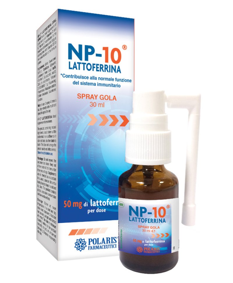NP 10 LATTOFERRINA SPR GOLA 30ML