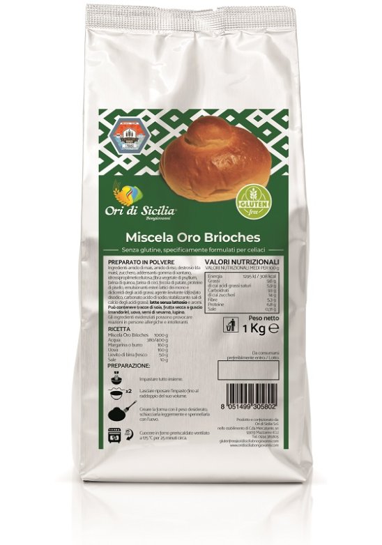 ORI DI SICILIA MIX ORO BRIOCHE