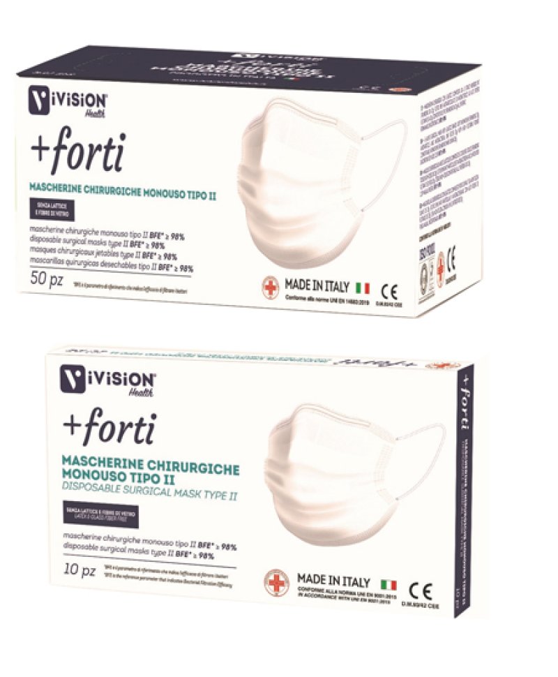 +FORTI MASCHERINA CHIR II 50PZ