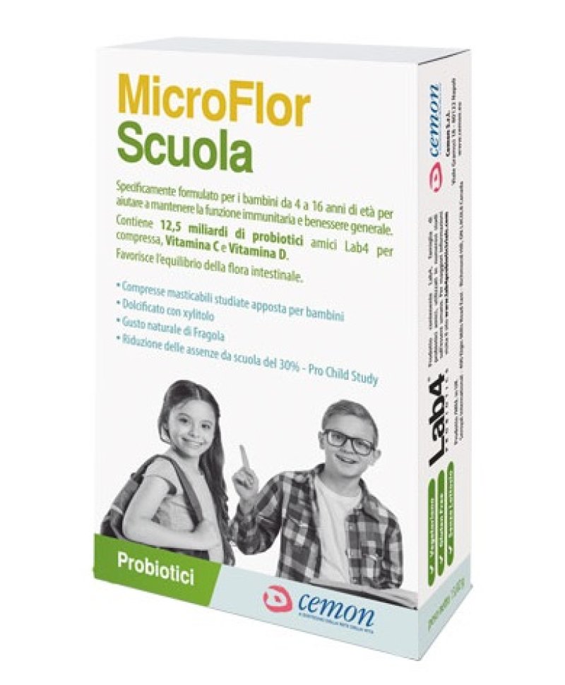 MICROFLOR SCUOLA 30 Capsule MASTIC