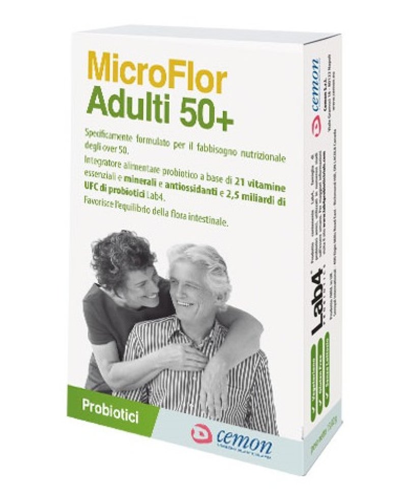 MICROFLOR ADULTI 50+ 30 Capsule