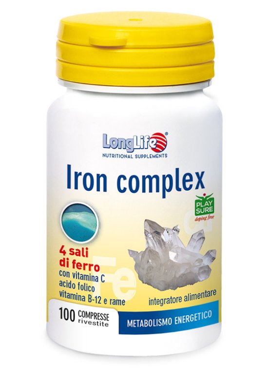 LONGLIFE IRON COMPLEX 100CPR S/G