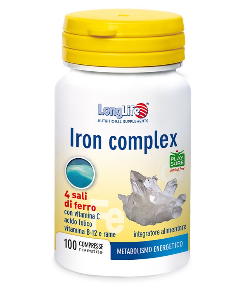 LONGLIFE IRON COMPLEX 100CPR S/G