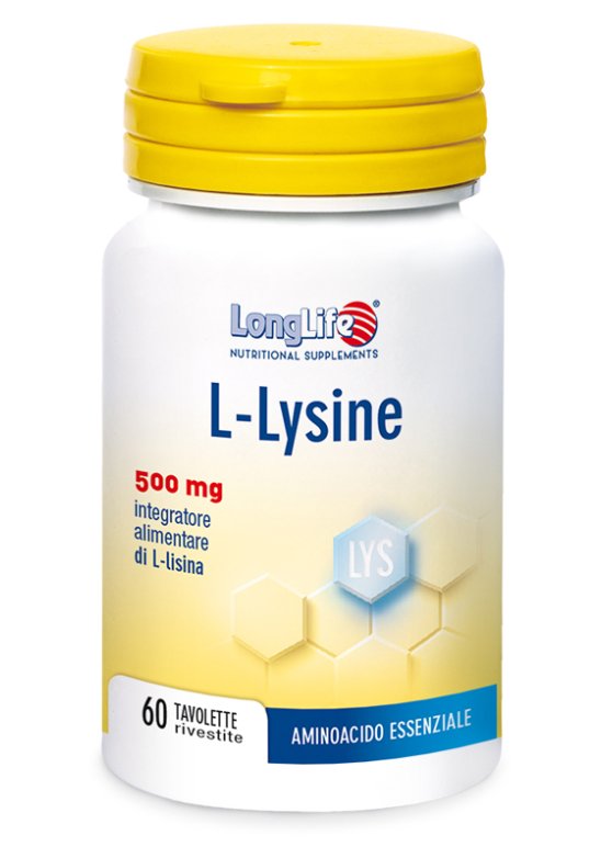 LONGLIFE L-LYSINE 500MG 60TAV