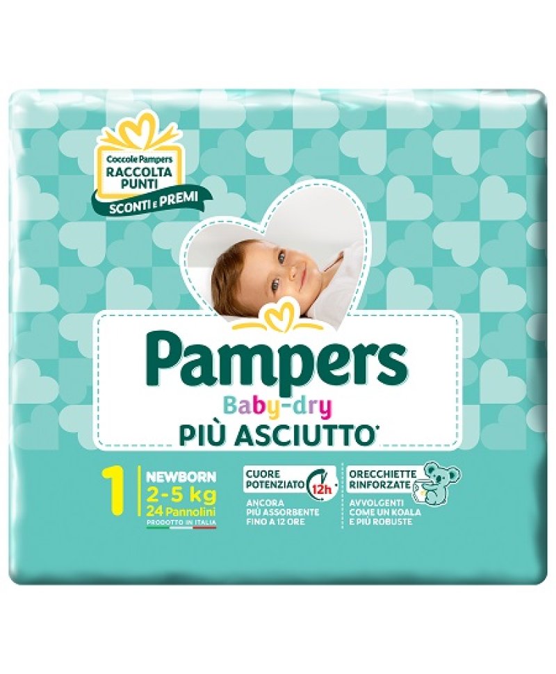 PAMPERS BD NEWBORN 24PZ