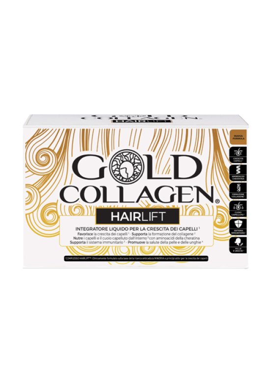 GOLD COLLAGEN HAIRLIFT 10FL