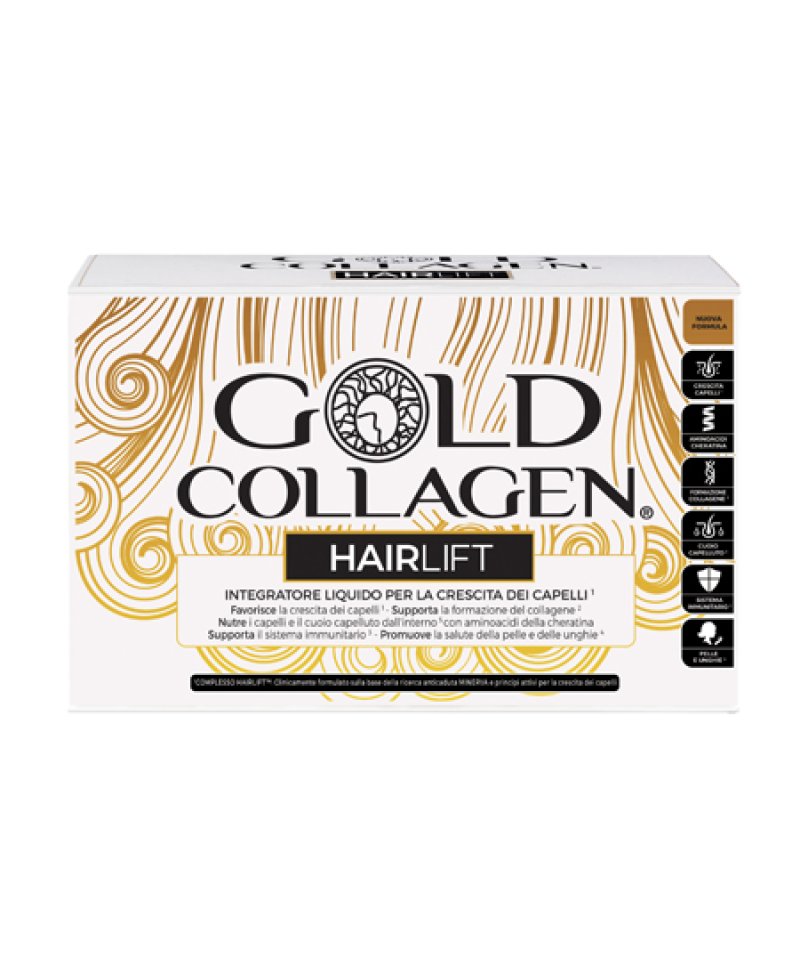 GOLD COLLAGEN HAIRLIFT 10FL