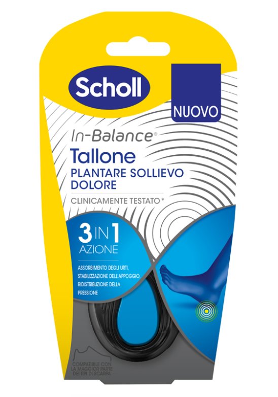 SCHOLL PLANTARE TALLONE L 2PZ