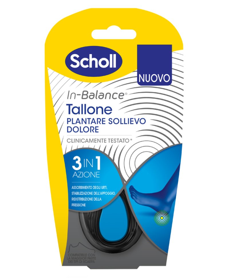 SCHOLL PLANTARE TALLONE L 2PZ