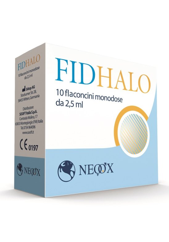 FIDHALO 10FL MONODOSE 2,5ML