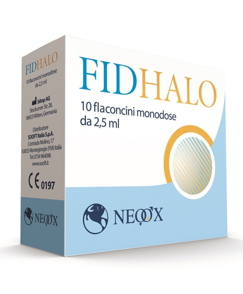 FIDHALO 10FL MONODOSE 2,5ML