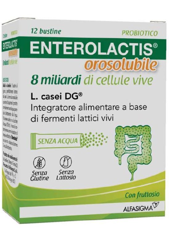 ENTEROLACTIS 12BUSTINE 8MLDR