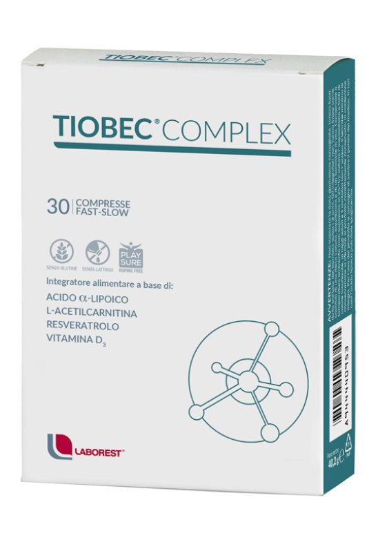 TIOBEC COMPLEX 30 Compresse FAST SLOW