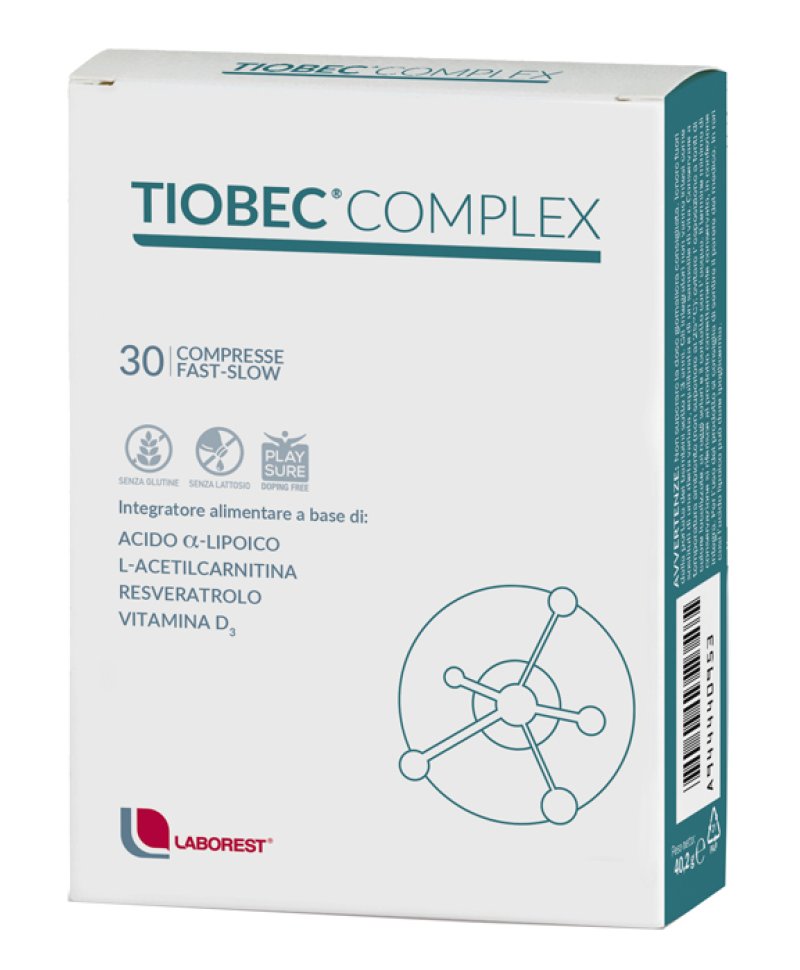 TIOBEC COMPLEX 30 Compresse FAST SLOW