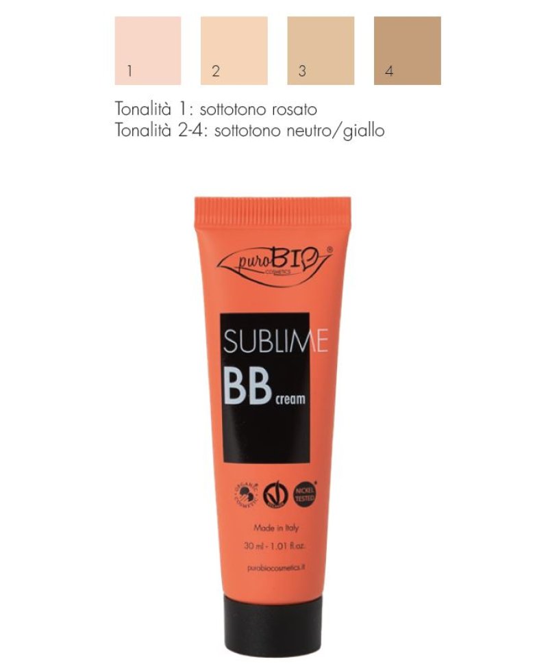 PUROBIO BB CREAM SUBLIME 01