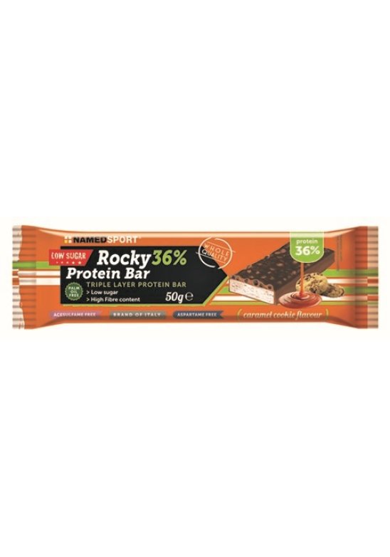 ROCKY 36% PROT BAR CARAMEL 50G